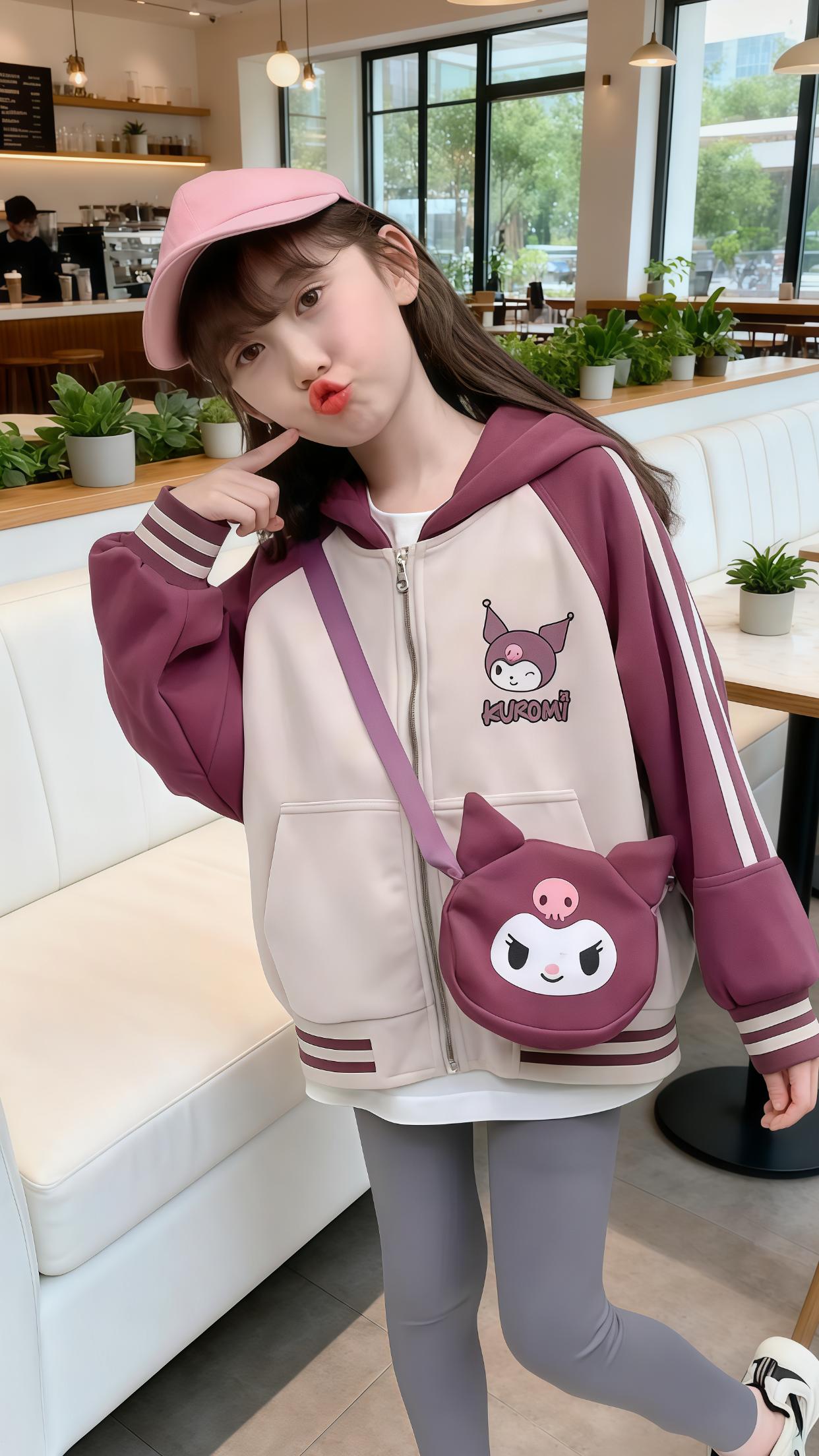 #童装上新 #高品质童装 #女童穿搭 #童装搭配每日更新 #女童库洛米棒球套装@抖加🔥上热门🔥dou+🔥热点宝 @抖音小助手