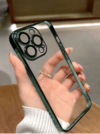 适用于苹果新款透明硬壳镜头全包保护套#手机壳