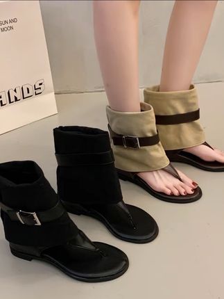 #短靴#凉鞋#高级感#气质穿搭#增高显瘦