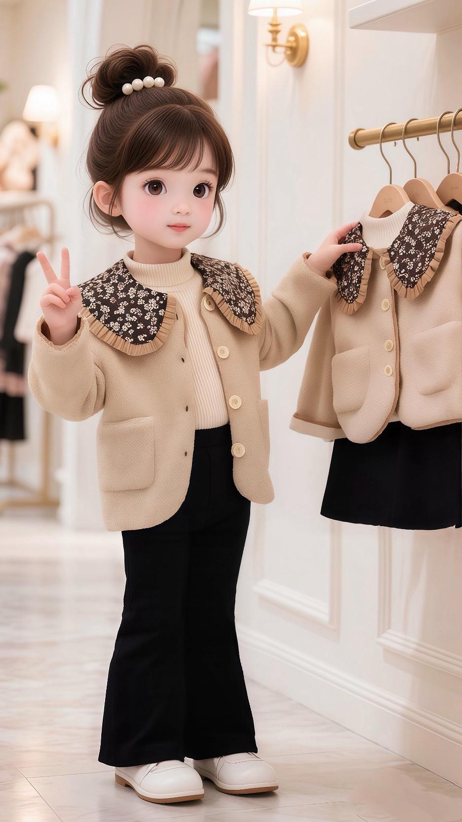#女童外套#早秋穿搭三分钟出门不是梦#萌娃穿搭 #高品质童装 #秋天变时髦就从韩系穿搭开始 @DOU+上热门 @抖加🔥上热门🔥dou+🔥热点宝 @我要上热门