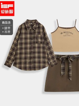 IEF/爱依服2025新款秋季梭织里外套裙流光风#秋季新款 #微胖套装 #大码女装 #上班穿搭 #爆款热卖中