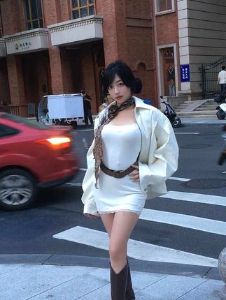 熟悉的天津街头…你的璇王回来了 #街拍 #ootd穿搭