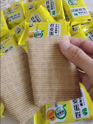 【无添加蔗糖】荞麦手工蛋卷香酥鸡蛋卷传统零食糕点心#零食推荐 #好物推荐🔥