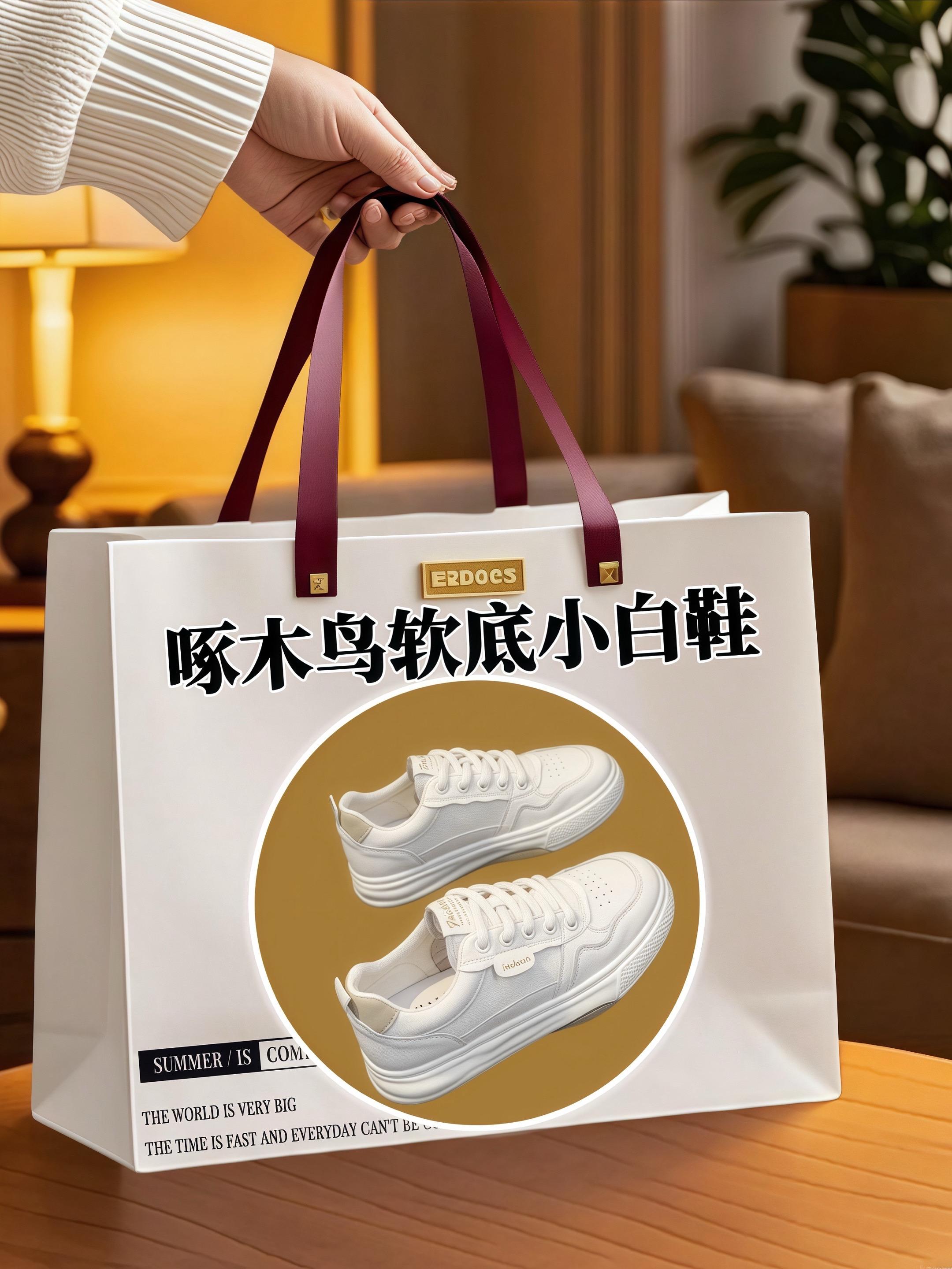 啄木鸟厚底小白鞋✨。姐妹们,这双小白鞋是春日穿搭的实用之选! 经典白色百搭不挑风格,厚底设计悄悄显高挑,软底上脚轻盈,走起来轻快无负担。 日常搭配超省心:配牛仔短裤和简单T恤,清爽有氛围! 搭直筒牛仔裤,休闲又利落,通勤、逛街都合适;想穿得温柔些,配条碎花裙,清新感扑面而来,轻松适配多种场景。 鞋面打理方便,春季穿透气不闷脚,轻便设计久走也不累,实穿又百搭,妥妥的春日时尚! #啄木鸟小白鞋 #2025春季新款 #厚底休闲鞋 #软底运动鞋 #百搭女鞋