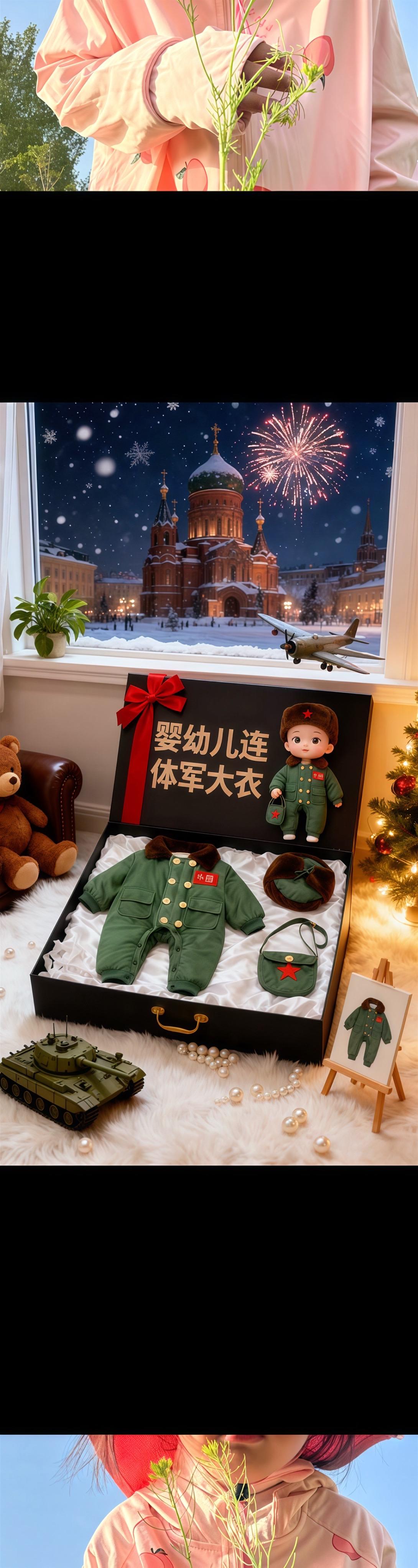 #军大衣冬季新顶流 #宝宝冬季加厚连体衣外出服 #人类幼崽 #这也太可爱了吧 #宝宝军大衣 @抖加🔥上热门🔥dou+🔥热点宝 @DOU+上热门