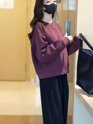 #时尚卫衣#休闲裤 #时尚穿搭 #穿出自己的风格 #穿出高级感