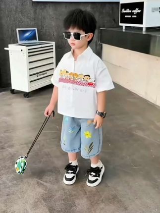 #男童穿搭 #童装 #儿童套装