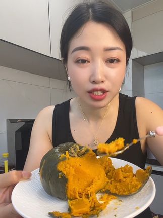 粉粉面面好好吃,像板栗一样,现摘现发#贝贝南瓜