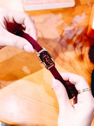 简约气质百搭新款时尚轻奢潮流高级感时装真皮防水女表七夕礼物#情人节礼物 #七夕礼物 #送女朋友的礼物 #七夕情人节礼物 #七夕