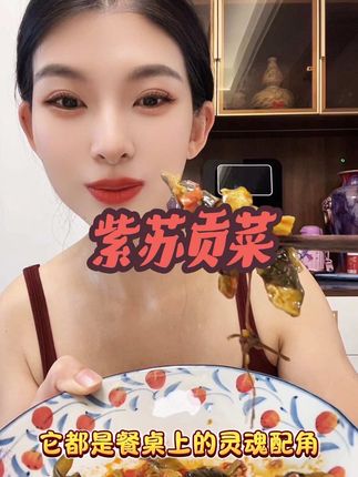 老长沙风味的紫苏贡脆,一口咬下,黄瓜的水润、贡菜的脆嫩、紫苏的鲜香与鲜辣红油交织,层次感拉满,没胃口时来一口,瞬间开胃~#太好吃了 #下饭菜 #紫苏贡脆 #美味下饭菜 #快来一起尝个鲜