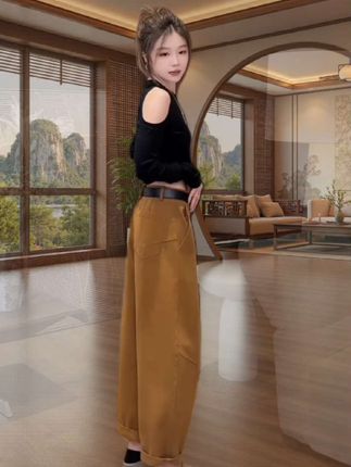 #高腰显瘦哈伦裤#休闲哈伦裤#胖瘦不挑人#显瘦裤子 #女装裤子