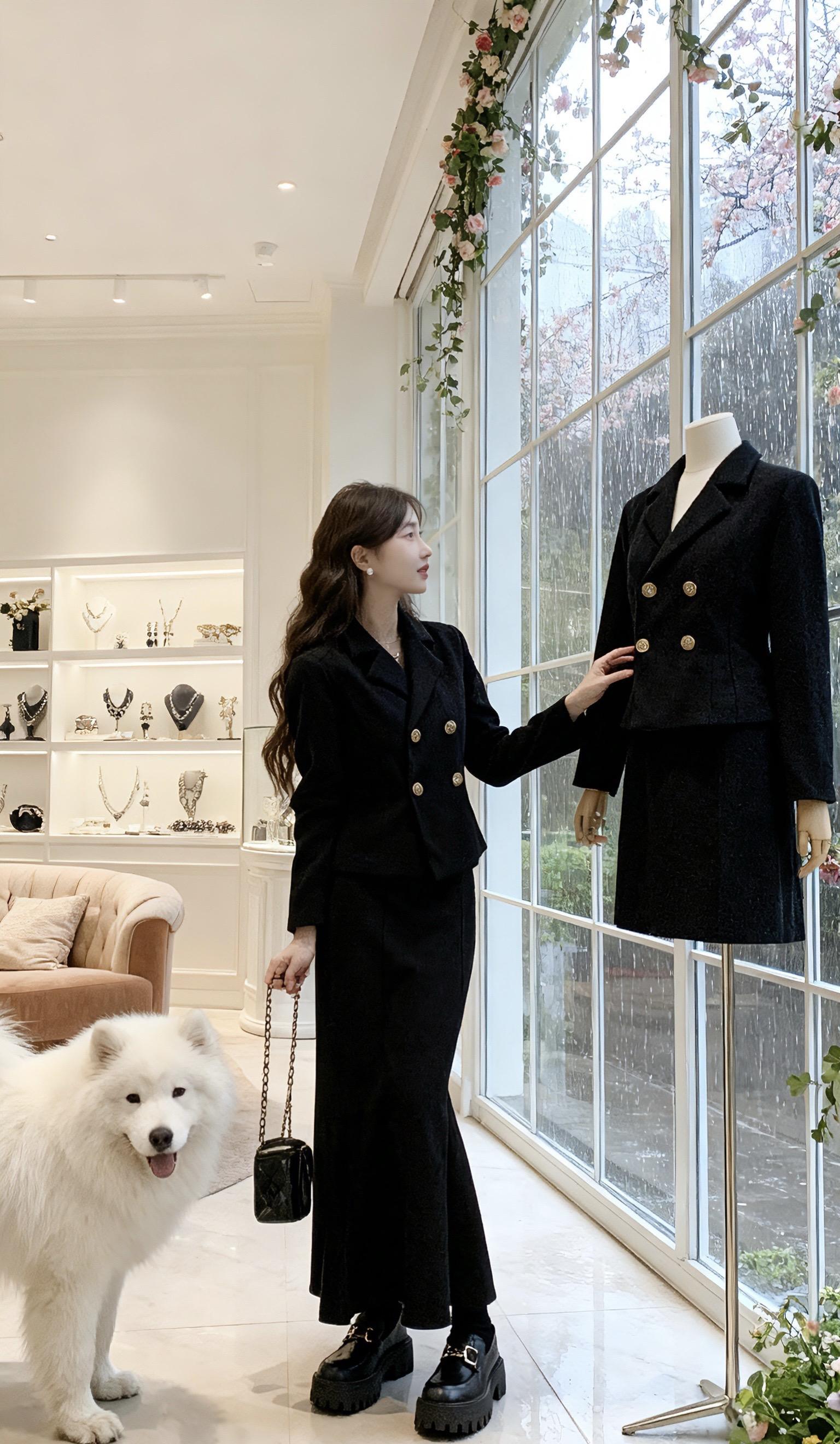 #气场全开 #优雅气质 #气质范 #黑色系穿搭 #高级穿搭