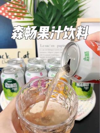 真的超好喝呀,里面都是满满的果肉,出门娱乐来一瓶刚刚好#森畅果汁 #果肉果汁 #饮料#零食