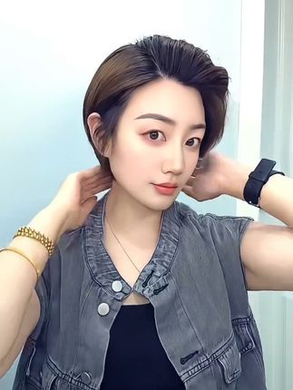 #发泥推荐 #持久定型自然蓬松 #短发打理神奇 #男女同款 #轻松打造高炉顶蓬松感