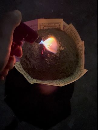 焦烟可以让饿轨众生饱腹,烟供是十分简单方便的布食方法。#广结善缘