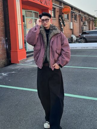 #男生的秋冬高智感穿搭 降温穿搭怎么少的了一件棉服呢#男生穿搭 #秋冬穿搭 #保暖穿搭 #降温穿搭