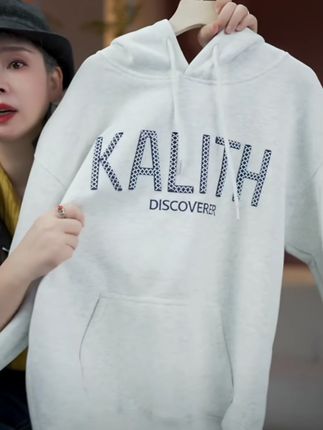 秋冬连帽套头刺绣卫衣男女百搭ins港风休闲重磅青少年外套上衣潮