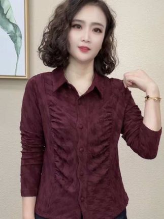 #只做高品质 #面料柔软舒适 #洋气小衫 #时尚洋气 #品质女装