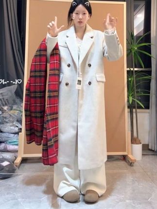 超级好看的羊毛大衣 加厚款可以穿到零下#韩系大衣穿搭 #大衣穿搭 #冬季穿搭公式 #大衣韩系高个子垫肩 #小个子大衣