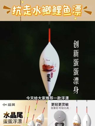 #好物推荐🔥 福翼鸽子蛋三代水晶尾行程漂防风浪抗走水鲫鲤鱼漂防逆光反光浮漂 ” #每日推荐 #好物推荐 #分享好物 #分享