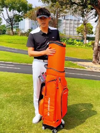 PGM高尔夫球包男士轻便伸缩包航空托运球包万向四轮球杆包#PGM #高尔夫球包 #航空包 #球包托运 #球包