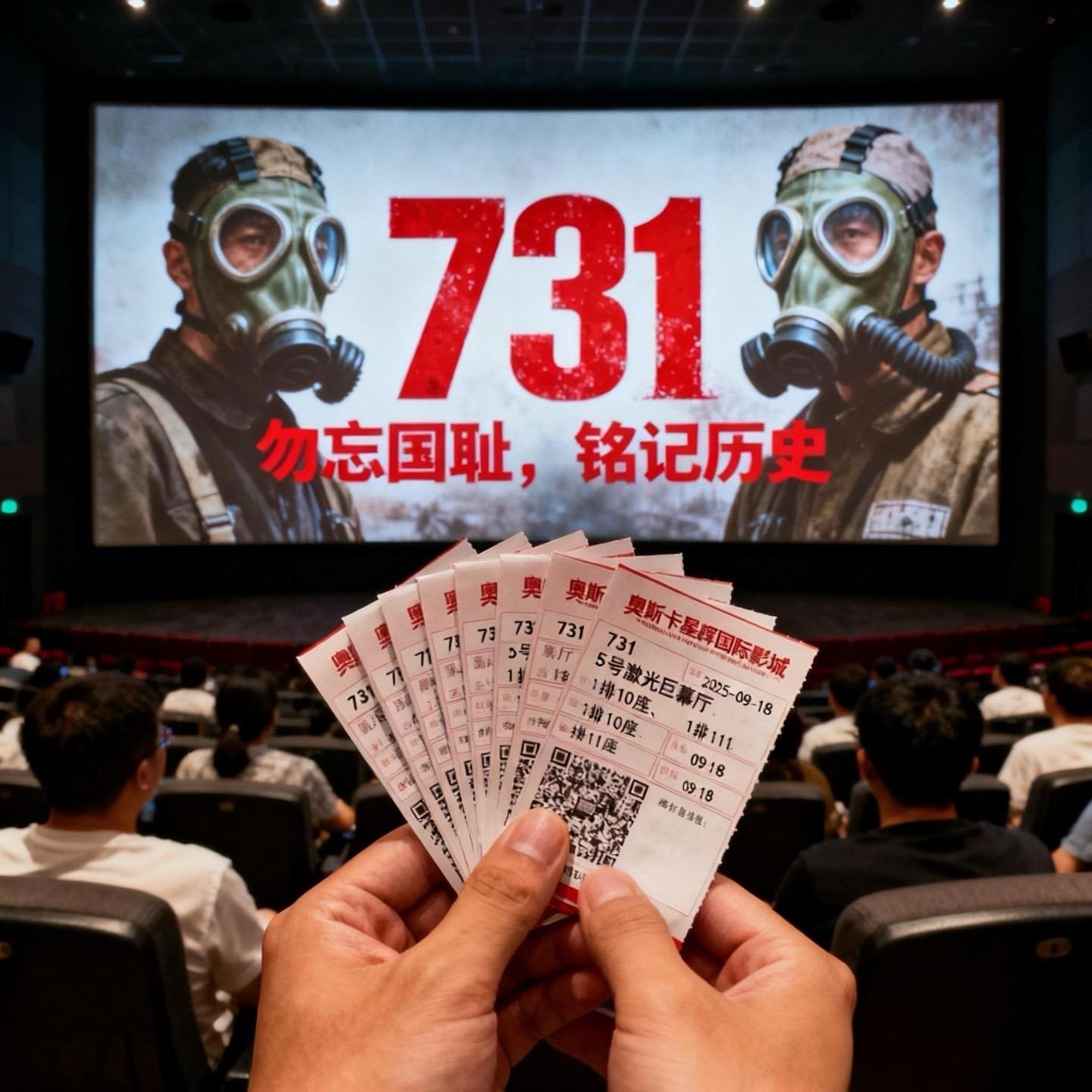 #731电影 #强烈推荐 #上热搜 #电影 #历史