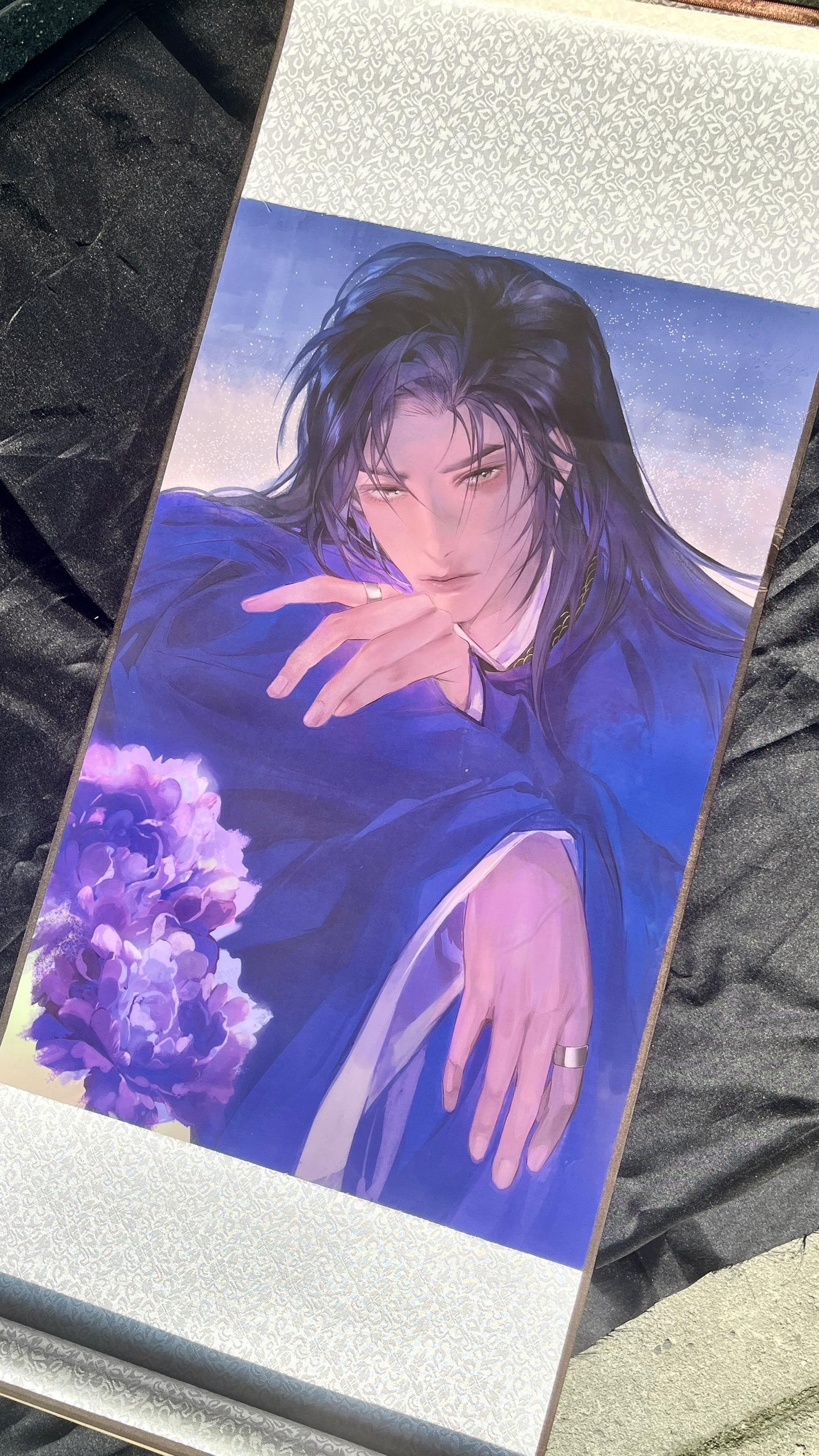 美到失语..挂画在🍑/🍠 #燕云十六声 #同人 #赵光义 #赵二 #挂画