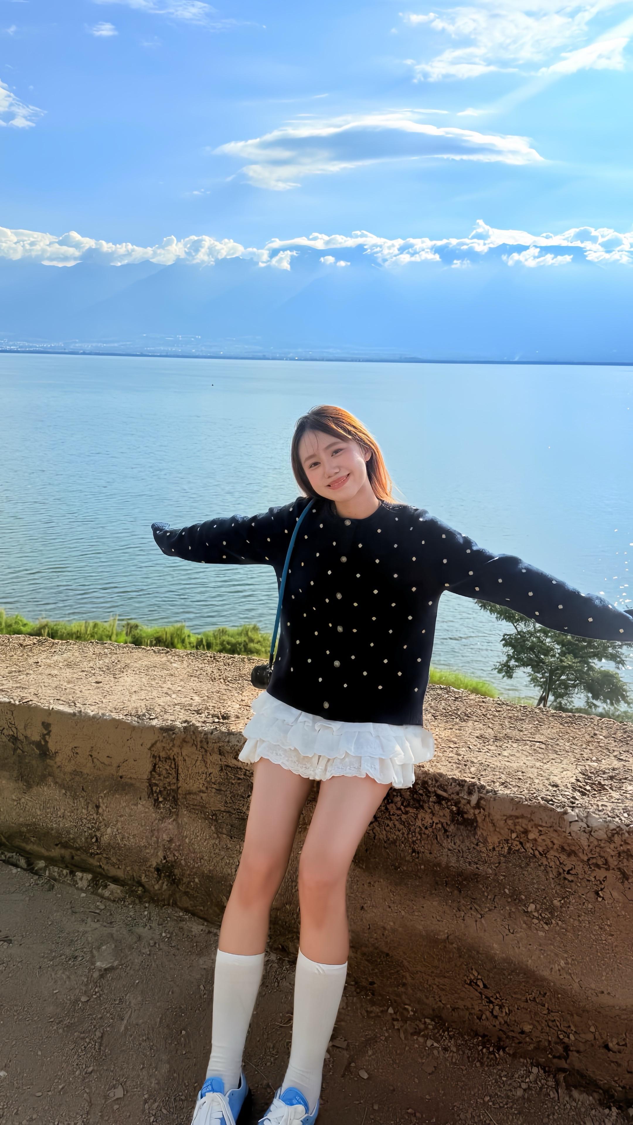 你说万物各有时令 爱也到了秋天。云南人自己的济州岛#大理洱海 #好天气