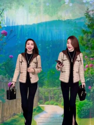 #上热门 #品质女装 #春秋穿搭 #姐妹装 #谁穿谁漂亮