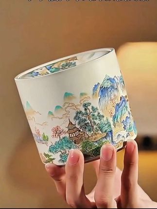 #茶桌废水缸烟灰缸 茶渣废水缸汝窑烟灰缸,国风茶渣缸,带盖防飞灰办公室烟盅 #家用烟灰缸 #茶桌摆件 #茶桌废水缸 #防飞灰烟灰缸@DOU+小助手 @巨量千川