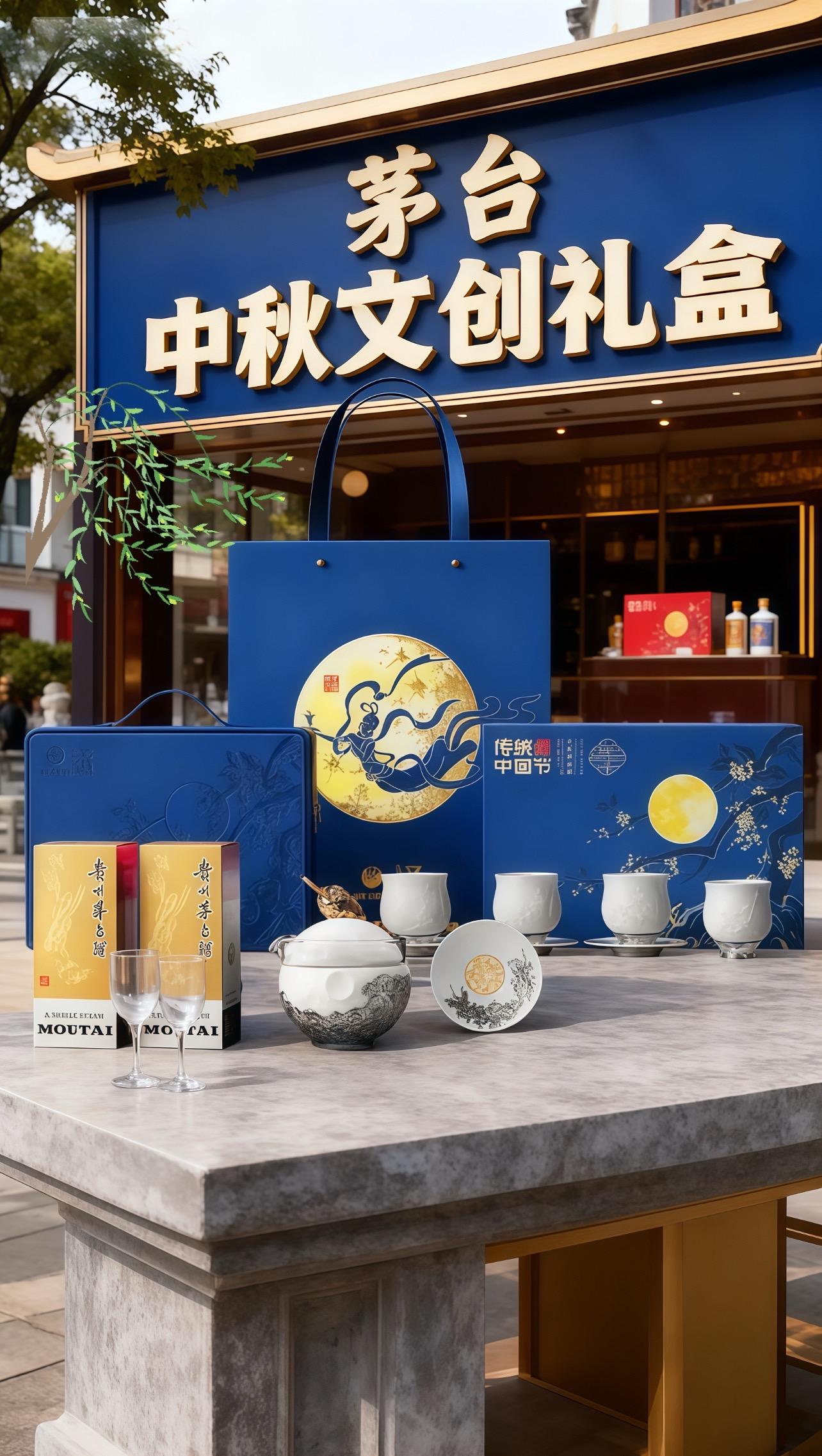 茅台中秋文创礼盒。拆开印着月兔、桂花的礼盒,200ml飞天小酒的酱香先漫出来,混着粮香与淡淡花果甜,是12987工艺酿出的醇厚底蕴。酒液澄澈透亮,摇晃时挂杯细腻,光看便知是优级好酒。 就着圆月小酌,这口延续飞天经典的绵柔酱香,才是中秋团圆该有的滋味~#茅台酒 #茅台礼盒 #送礼推荐 #中秋快乐 #国庆假期