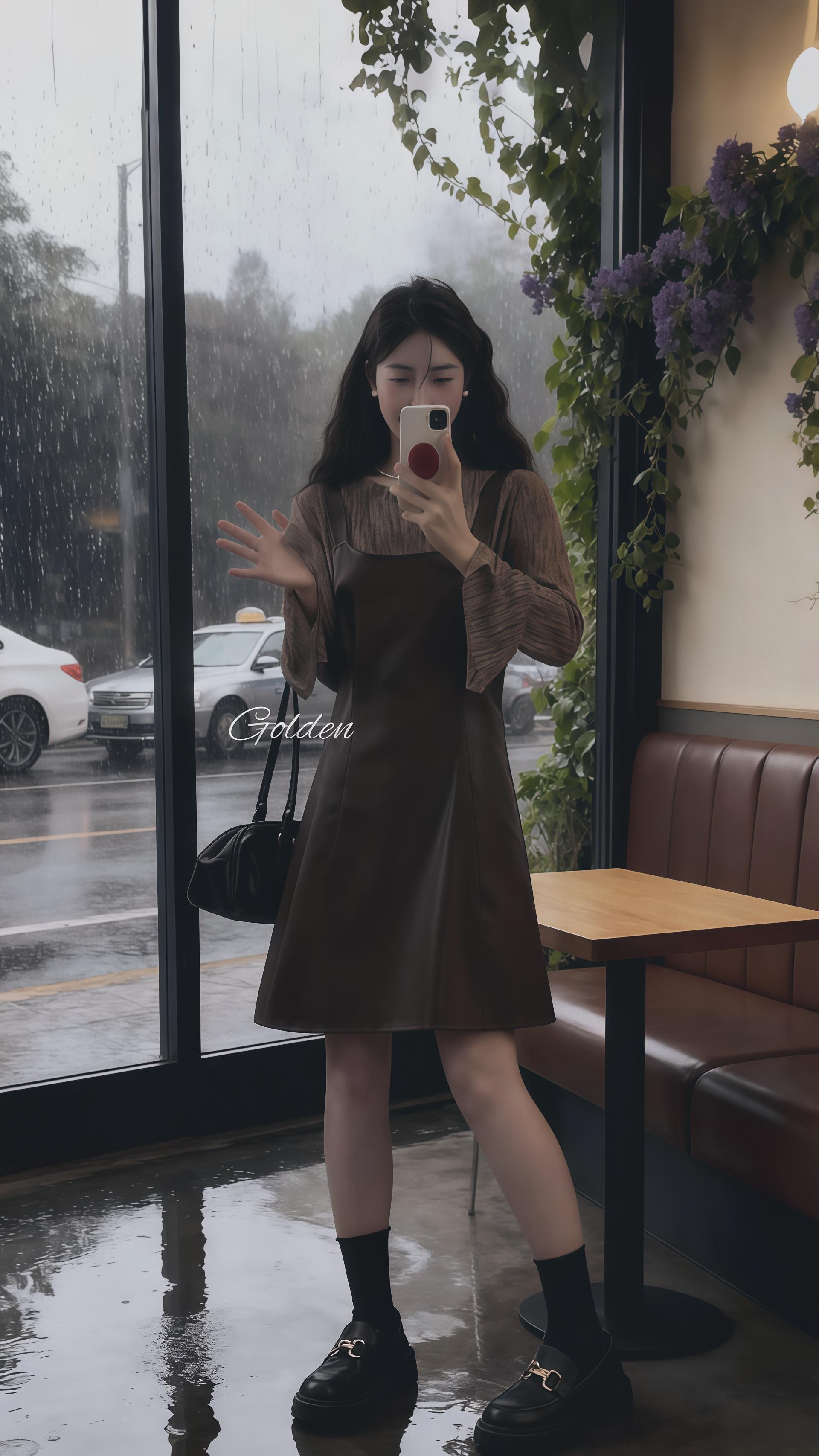 OOTD|早秋氛围感穿搭分享~#秋日人生照片还得是琥珀流光风 #早秋秀场抄作业告别路人感 #早秋穿搭三分钟出门不是梦 #说好的随便穿穿去看秀 #早秋冷冽又随性的气质穿搭 @DOU+小助手