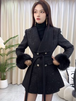 #轻奢女装 #外套 #时髦精的ootd #气质这一块拿捏死死的 #时尚保暖外套