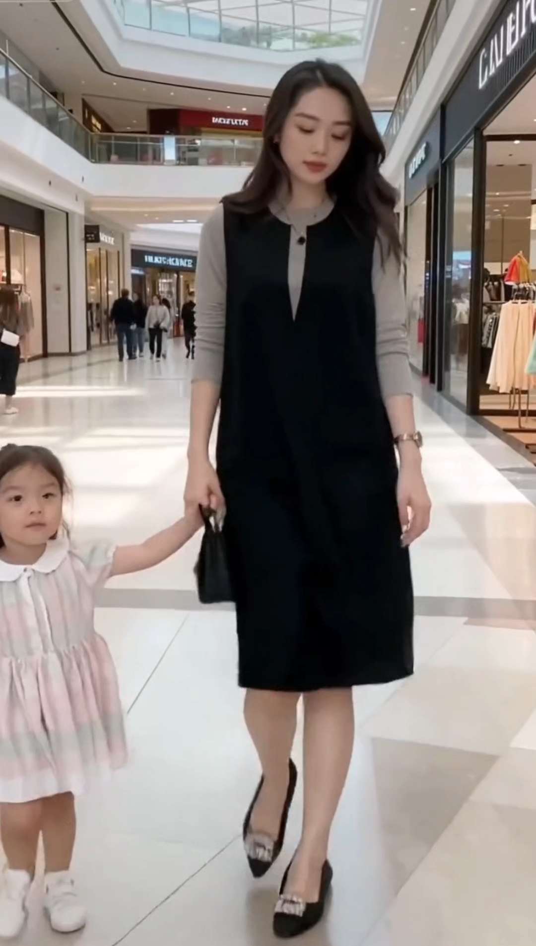 #穿搭 #妈妈穿搭 #女装穿搭 百搭休闲背心裙