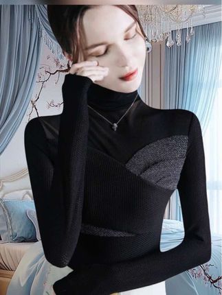 #女装打底衫 #时尚打底衫 #打底衫 #网纱打底衫 #高级感穿搭