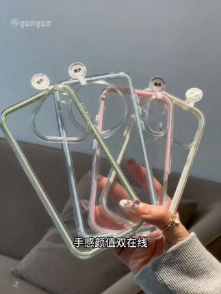 #手机壳 不发黄的透明壳,高颜值,多种颜色可选,久用不黄!#好物推荐🔥 #超nice好看手机壳 #防摔手机壳 #手机壳小众高级 @抖音小助手