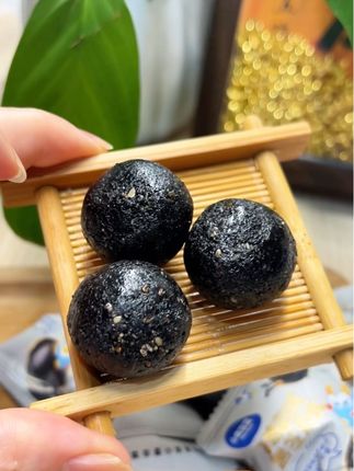 #0糖高钙黑芝麻丸#0添加健康零食 #高端健康零食 #小鹿篮篮#黑芝麻丸