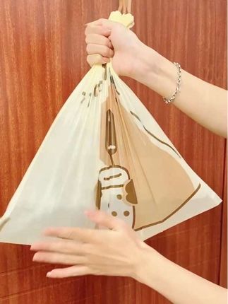 #垃圾袋 #免撕抽绳垃圾袋 #抽绳垃圾袋一拉一提不脏手 #好物分享