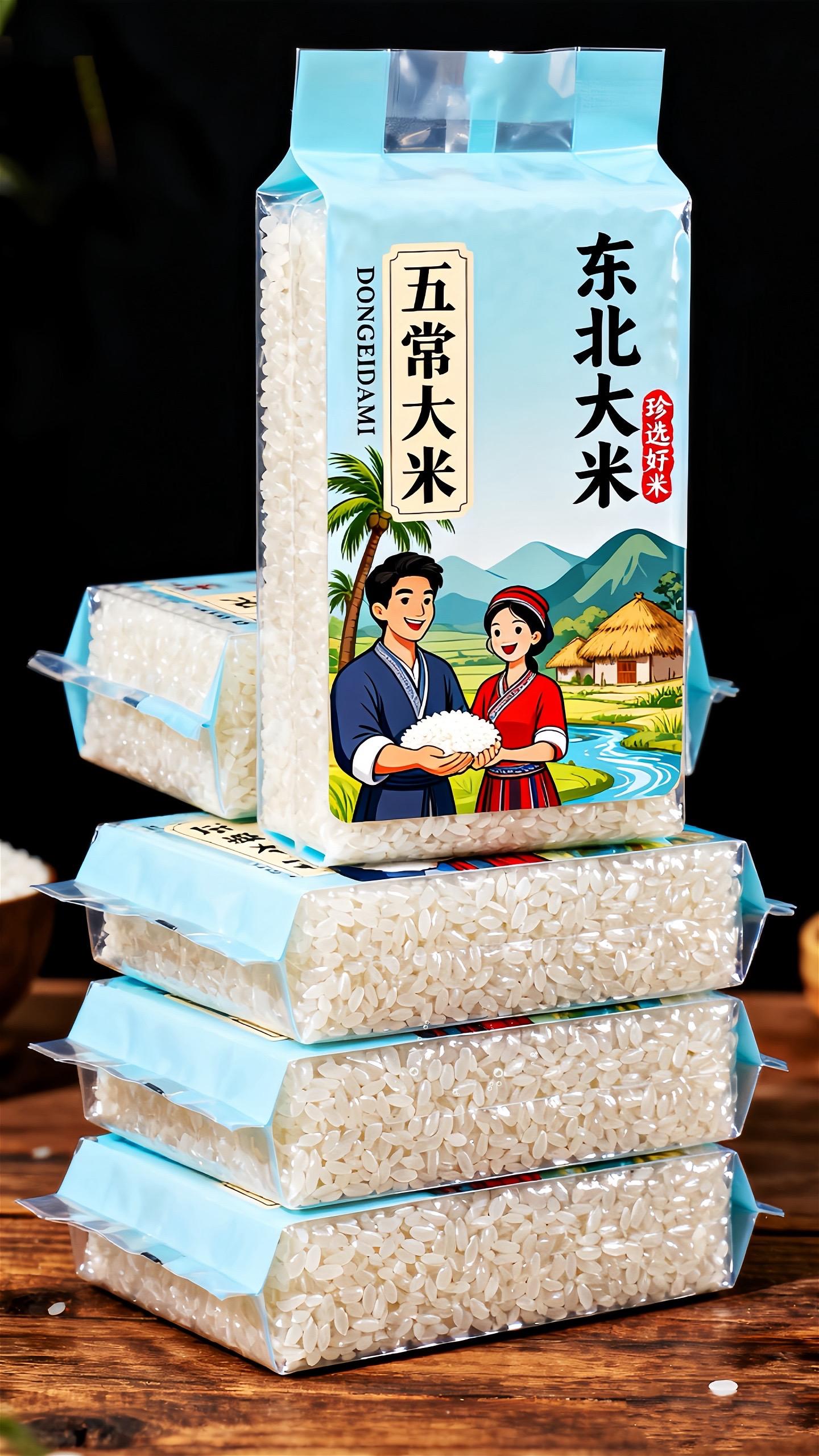 这个五常大米我妈又又又让我回购了3袋!做出来的白米饭都嘎嘎好吃!来自东北黑土地种植的大米。阳光雨露精心滋养。米粒修长饱满,煮饭时香气四溢,饭粒松软有嚼劲,每一口都是自然馈赠的纯粹米香,带你领略贵州的独特风味。每一袋都是当季新米新鲜现磨的,开袋清香,电饭锅一煮满屋飘香,口感软糯香甜,越吃越香!#五常大米 #优质农产品 #东北大米 #嘎嘎好吃 #大人小孩都爱吃