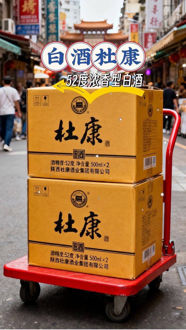 浓香型杜康酒整箱两瓶装。浓香型杜康酒整箱两瓶装 大哥们,快来看这一款白水杜康酒,整箱两瓶装只要19.99,配料干净,纯粮酿造,一瓶500毫升,酒花饱满,酒体通透,包装精致,送人或者招待客人都是很不错的选择,爱喝酒的大哥们不容错过!#好酒推荐 #浓香型白酒 #口粮浓香型白酒酒 #好喝不上头 #白水杜康