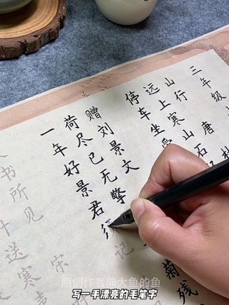 #小楷毛笔字帖 同步课文#楷体诗词临摹长卷 小学生#初学者小楷描红帖 #小楷入门#小楷字帖临摹