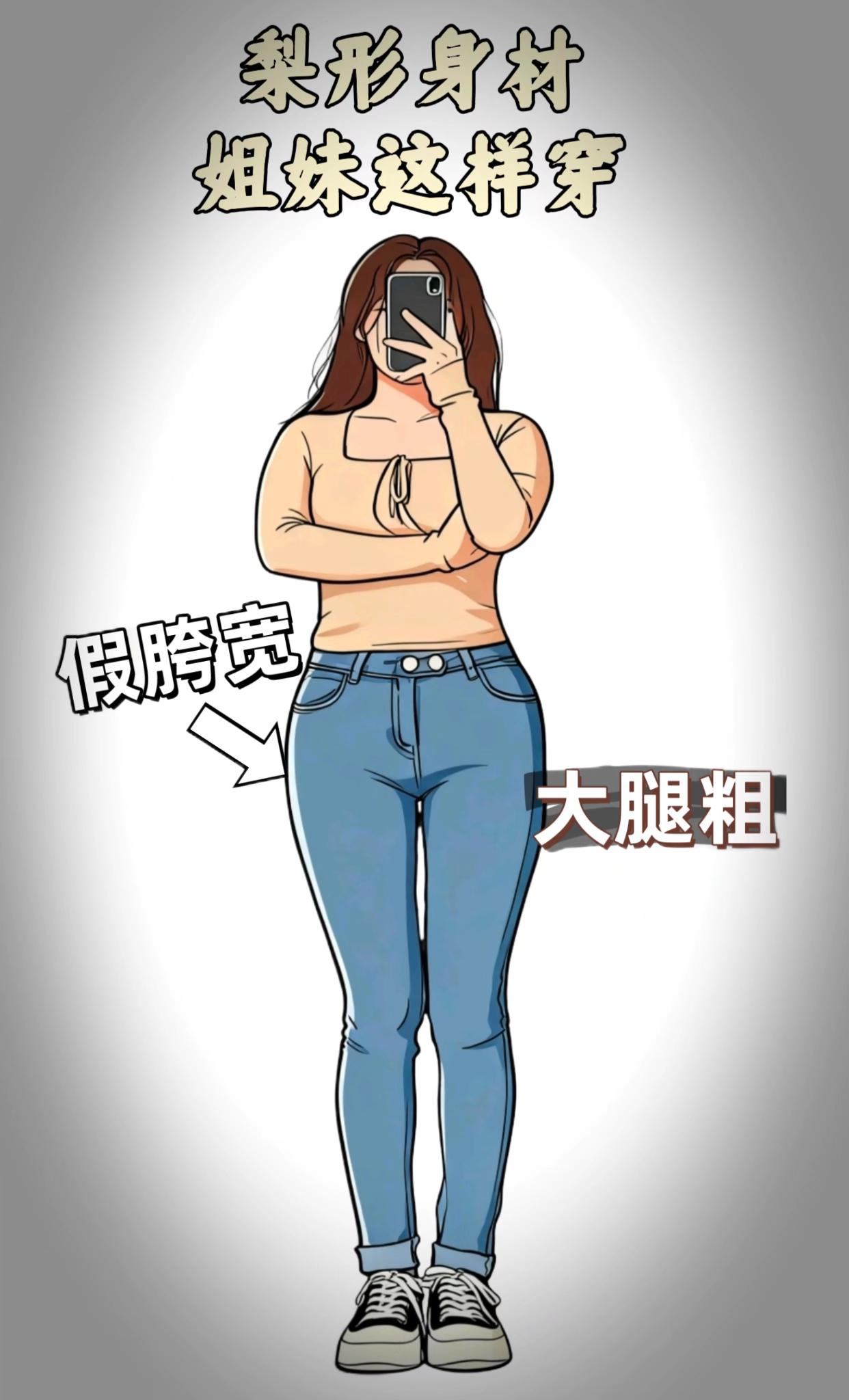 #了解衣服穿搭才能更出彩 #牛仔裤 #百搭神裤 #复古牛仔裤 #万能裤