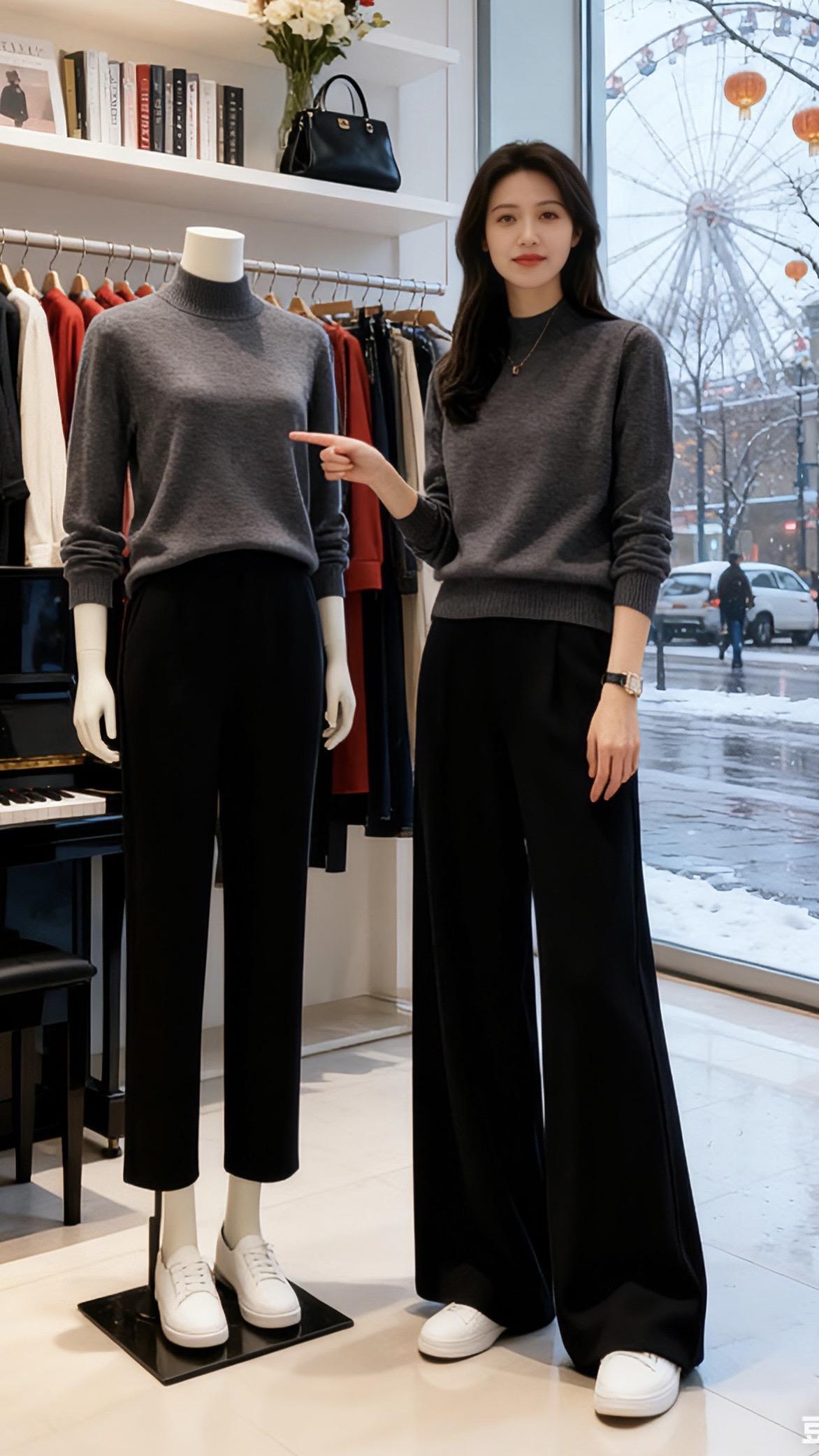 #秋冬穿搭实用主义 #高级感穿搭#新衣服可以治愈各种不开心#谁穿谁好看#不挑年龄不挑身材 @抖加上热门dou+热点宝