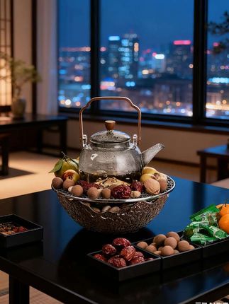 #围炉煮茶 #慢生活模式 #约上朋友一起喝茶 #享受这悠闲时光 #慢生活