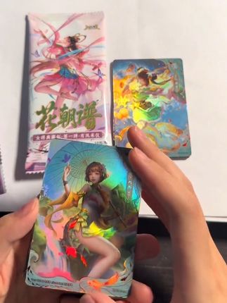 三国杀全女将!?花朝谱有凤来仪开箱(二) #三国杀#三国杀女孩 #三国杀女武将 #游戏 #花朝谱
