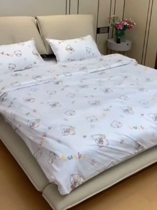 洁丽雅一次性床单被罩枕套四件套旅行酒店床上用品加厚隔脏可裸睡 #一次性床单被套 #一次性床上四件套 #旅行四件套 #出差旅行