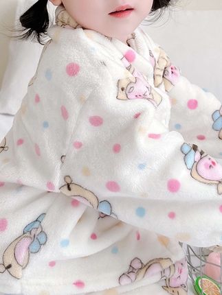 宝宝睡衣男女孩秋冬款婴儿童保暖加绒家居服套装#高品质童装 #谁穿谁好看系列 #春秋新款 #婴童服装 #童装童品