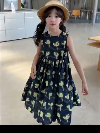 #高品质童装 #女童连衣裙 #生女儿就是用来打扮的 #夏季穿搭 #清凉一夏