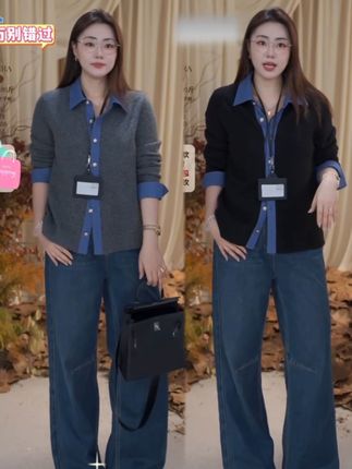 这一套完全就是成熟知性女人穿搭!#早秋韩系氛围感穿搭 #通勤穿搭万能配色公式 #当职场通勤穿搭回归现实生活 #微胖穿搭