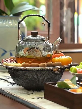 #围炉煮茶 #煮茶 #围炉煮茶套装#电陶炉煮茶器#煮茶器@DOU+小助手